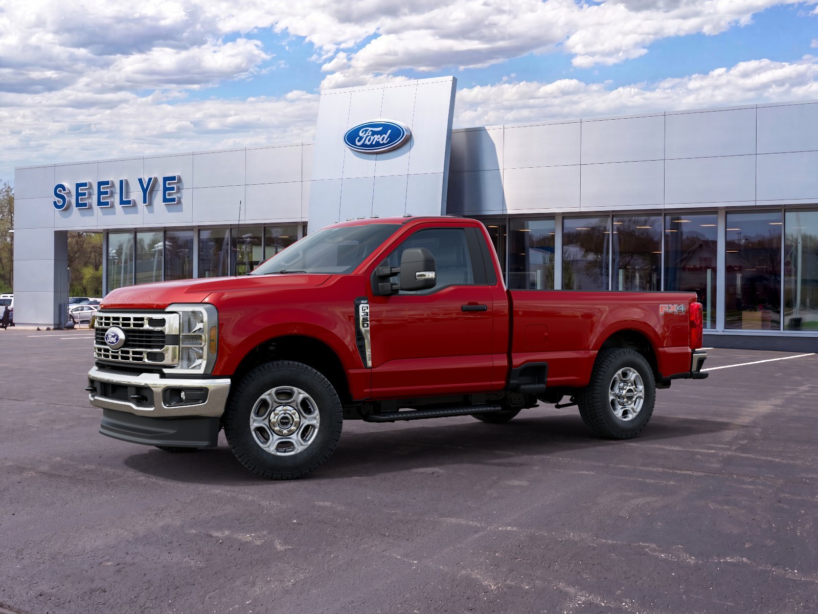 New 2027 Race Red Ford F-350® XLT image 1