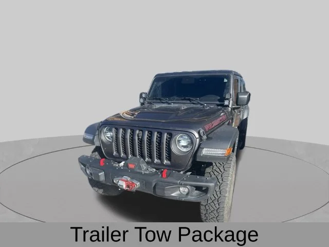 Used 2022 Gray Jeep Rubicon image 3