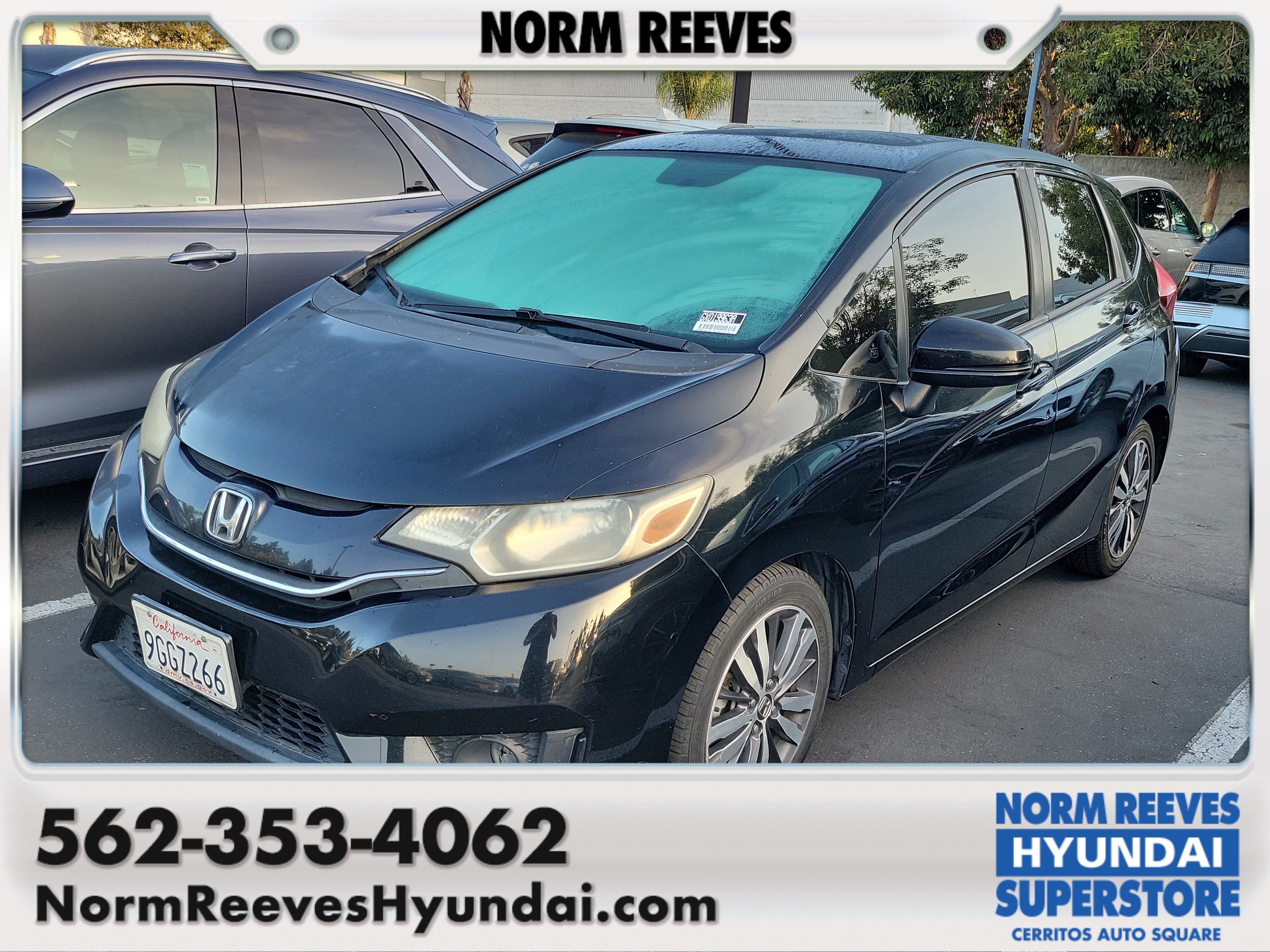 Used 2016 Crystal Black Pearl Honda EX image 1