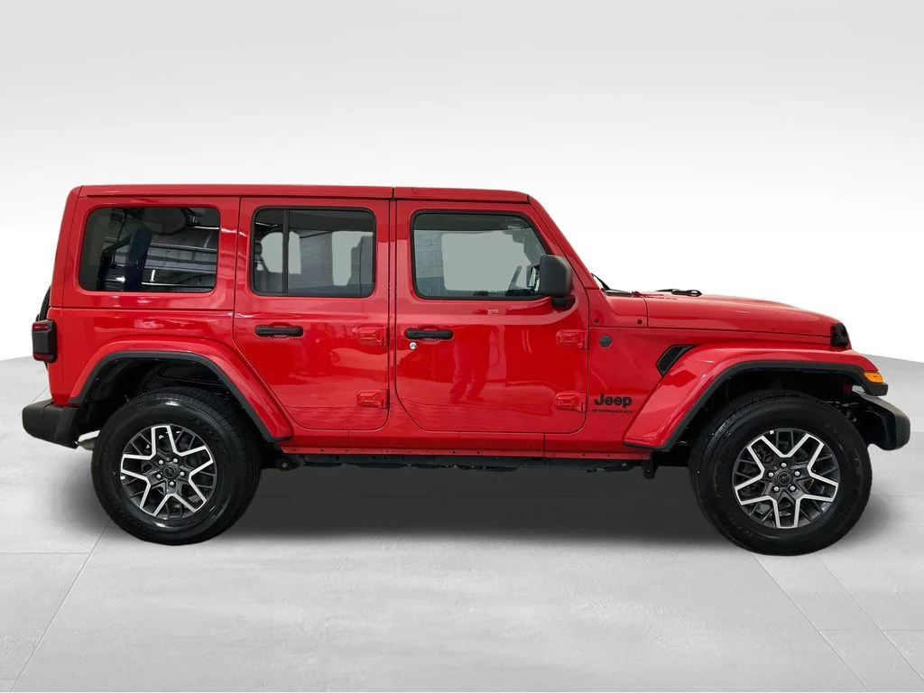 Used 2025 Red Jeep Sahara image 6