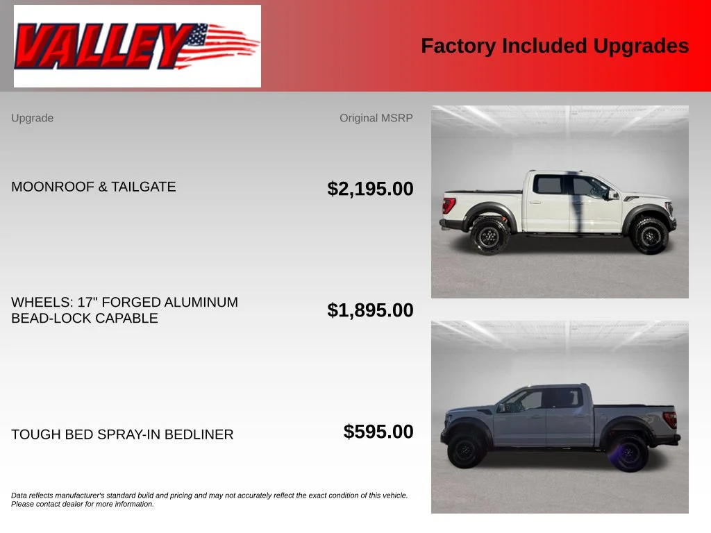 Certified Used 2023 Avalanche Ford Raptor image 6