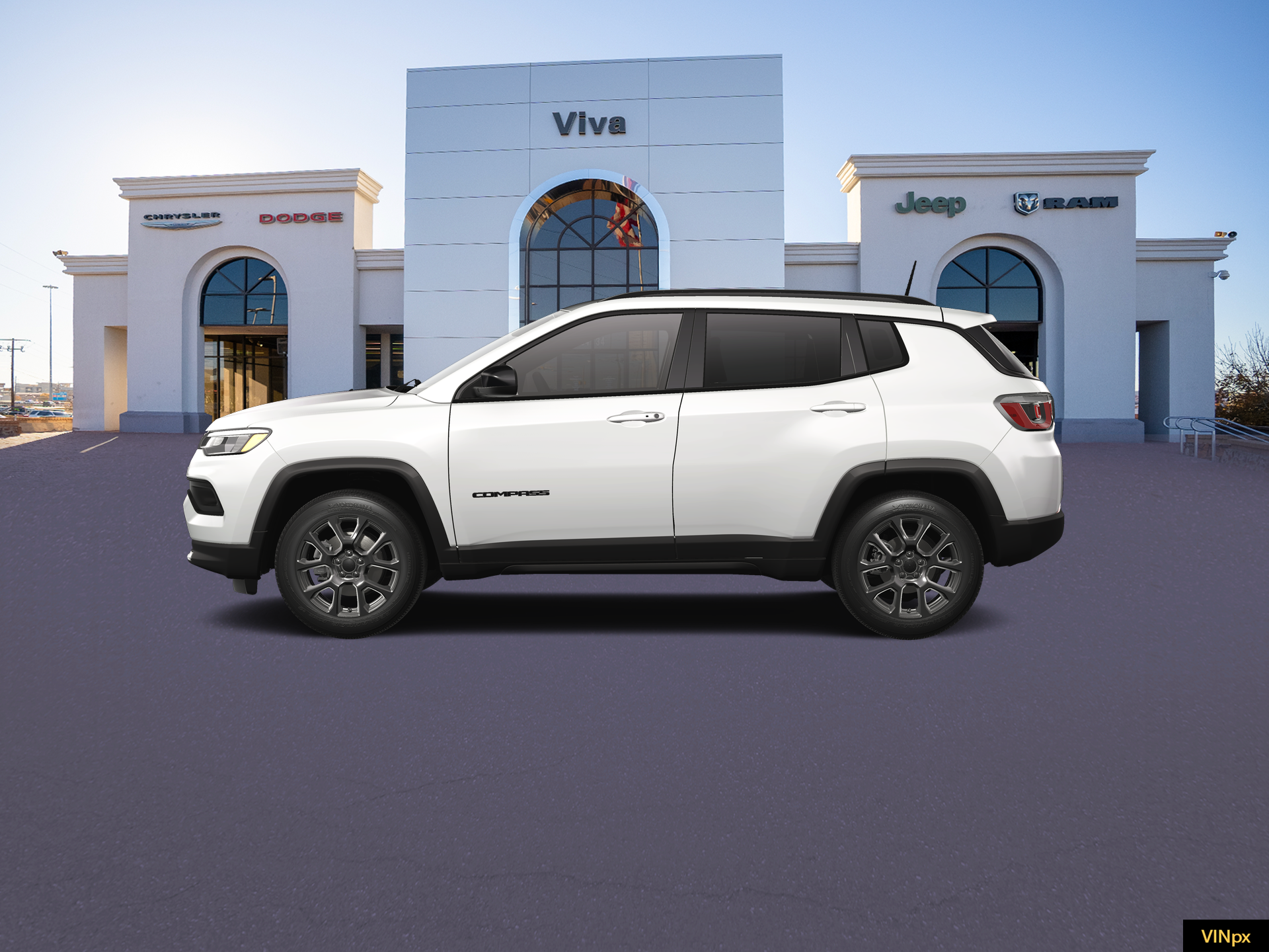 New 2026 Bright White Clearcoat Jeep Latitude image 3