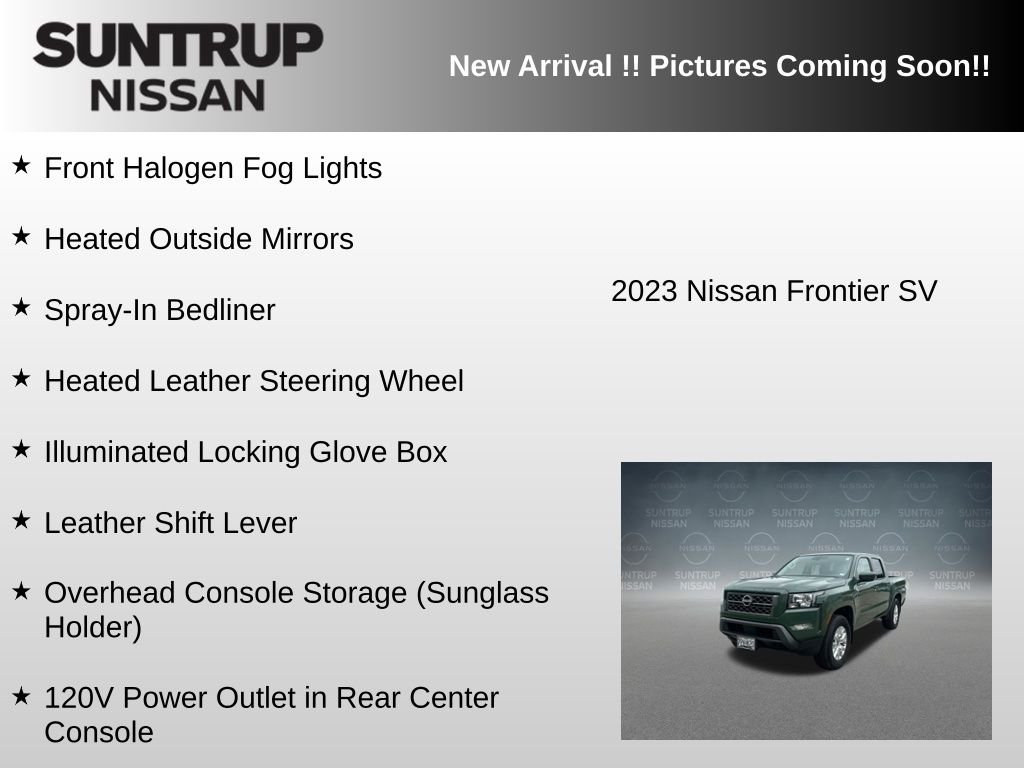 Used 2023 Green Nissan SV image 18