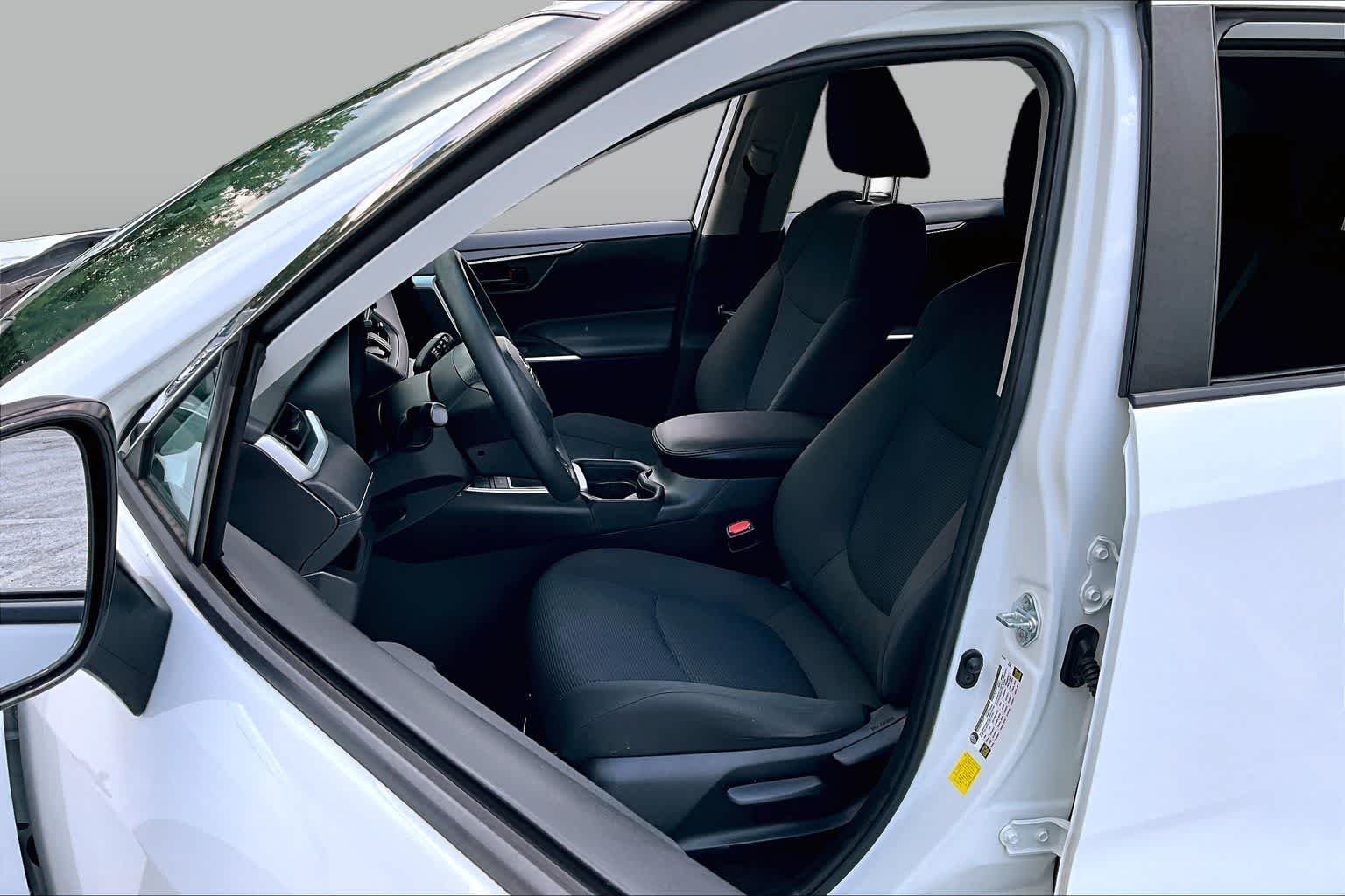 Used 2021 Super White Toyota LE image 8