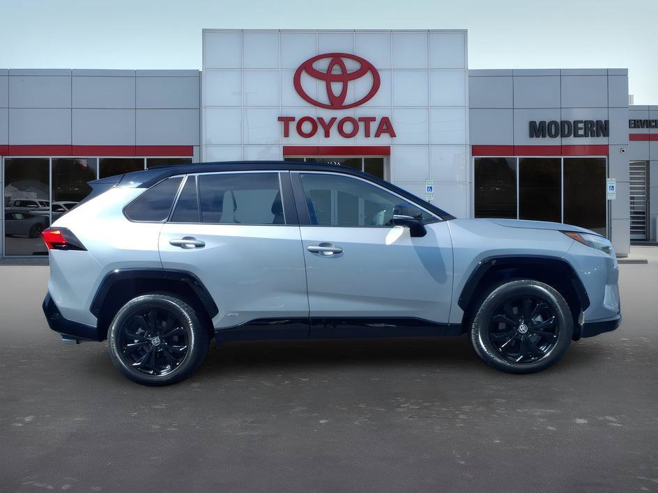 Used 2023 Silver Sky Metallic/Midnight Black Metallic Toyota Hybrid XSE image 9
