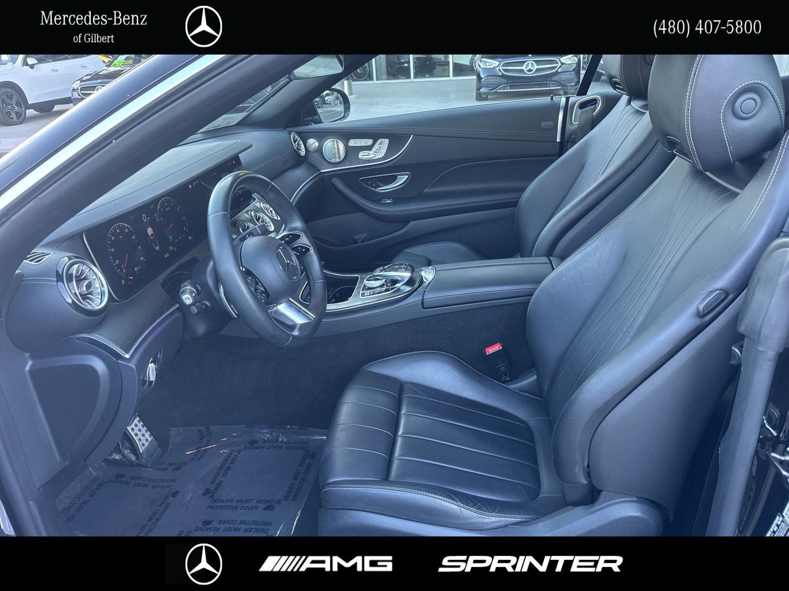 Certified Used 2023 Black Mercedes-Benz E 450 image 7