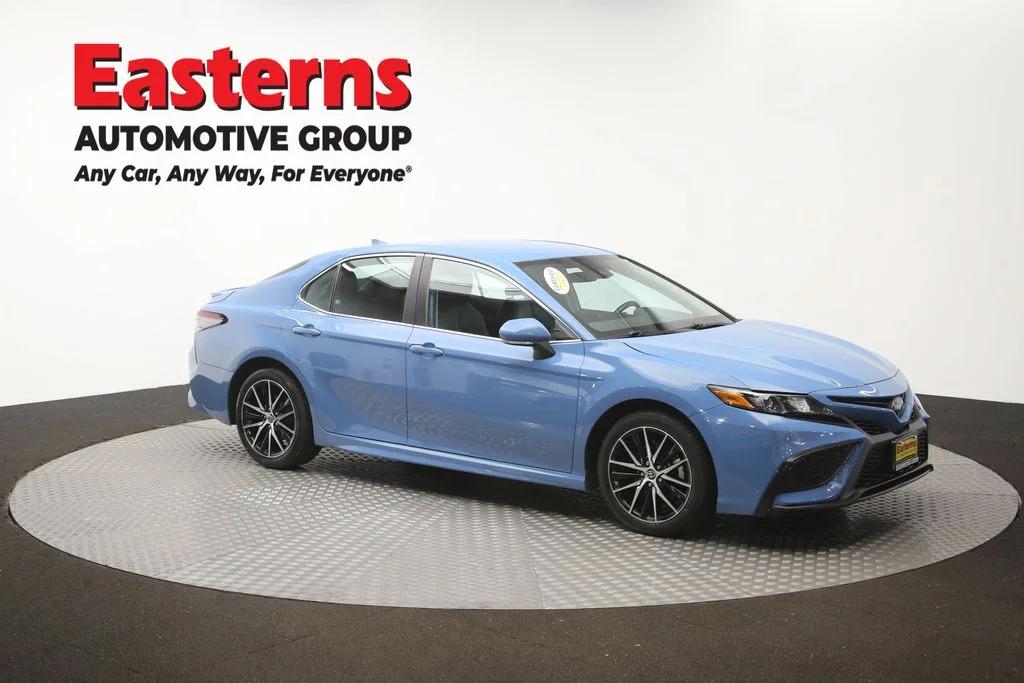 Used 2023 Blue Toyota SE image 47