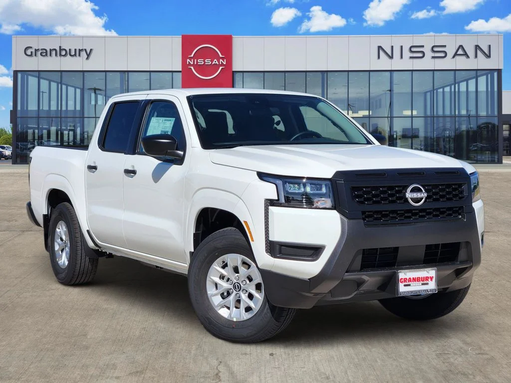 New 2026 Glacier White Nissan Crew Cab S image 1