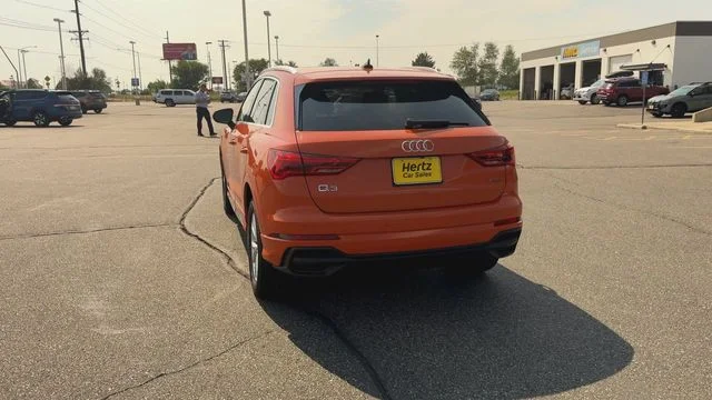 Used 2023 Orange Audi Premium image 7