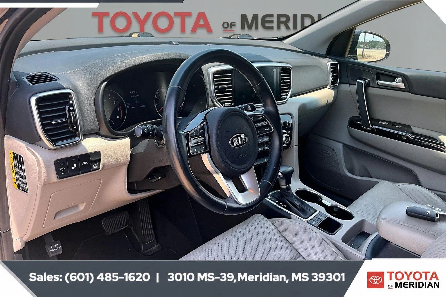 Used 2021 Pacific Blue Kia EX image 12