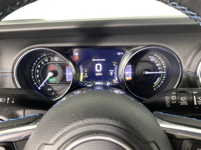 Used 2021 White Jeep Unlimited Rubicon 4xe image 23