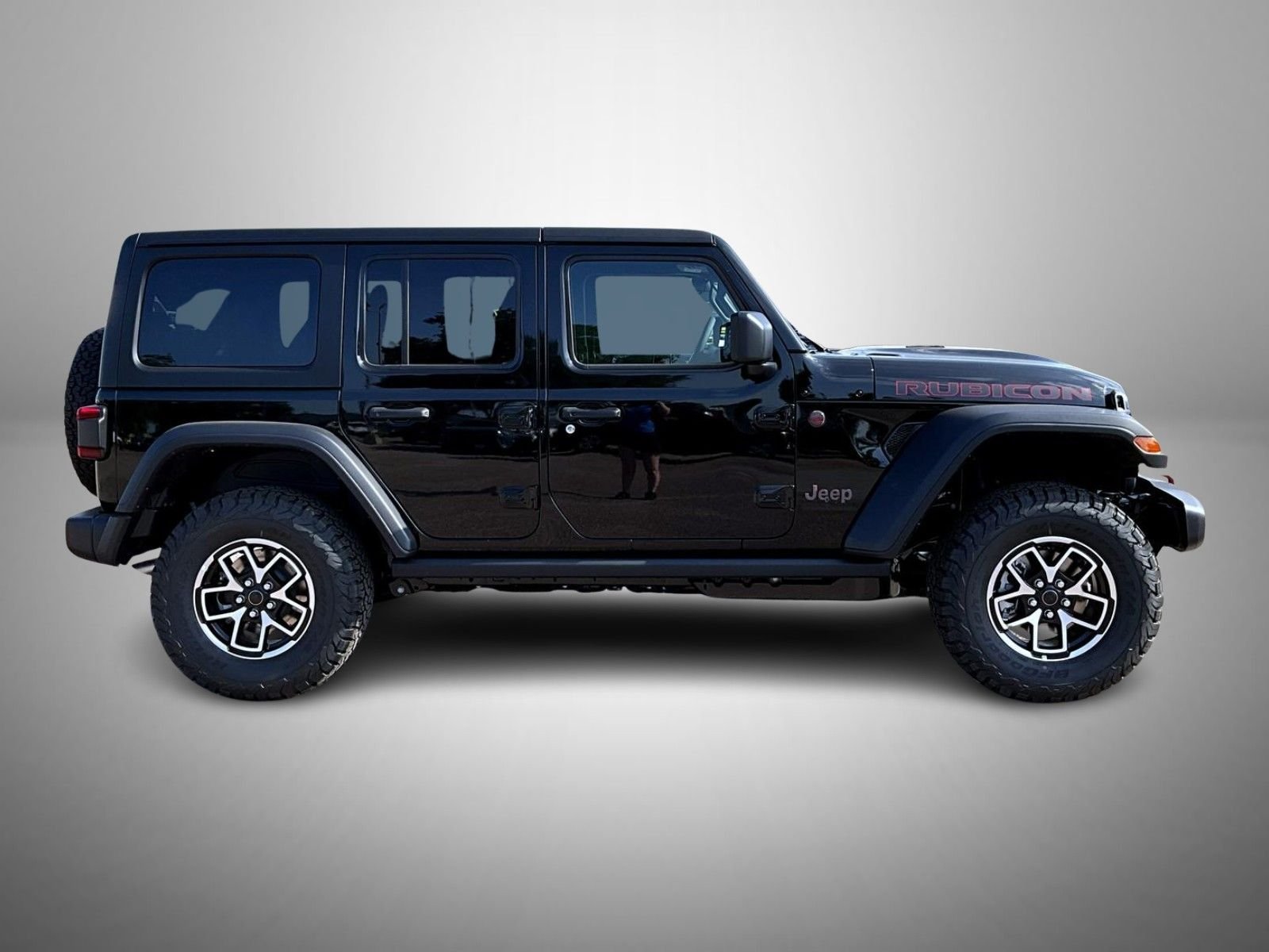 New 2026 Black Clearcoat Jeep Rubicon image 4