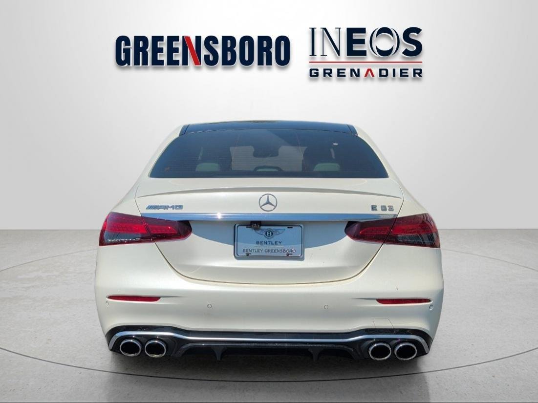 Used 2021 designo Diamond White Mercedes-Benz AMG® E 53 image 4