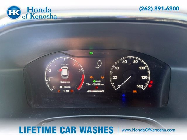 Used 2024 Canyon River Blue Metallic Honda EX image 7