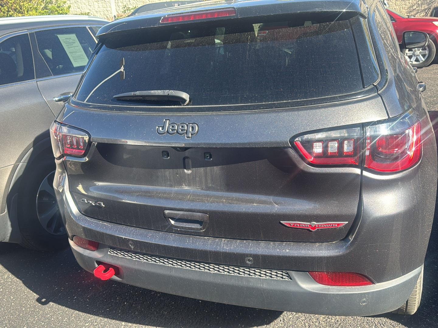 Used 2024 Black Clearcoat Jeep Trailhawk image 5