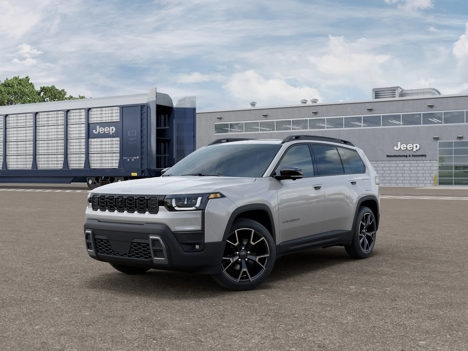 New 2026 Silver Zynith Clear-Coat Exterior Paint Jeep Overland image 1