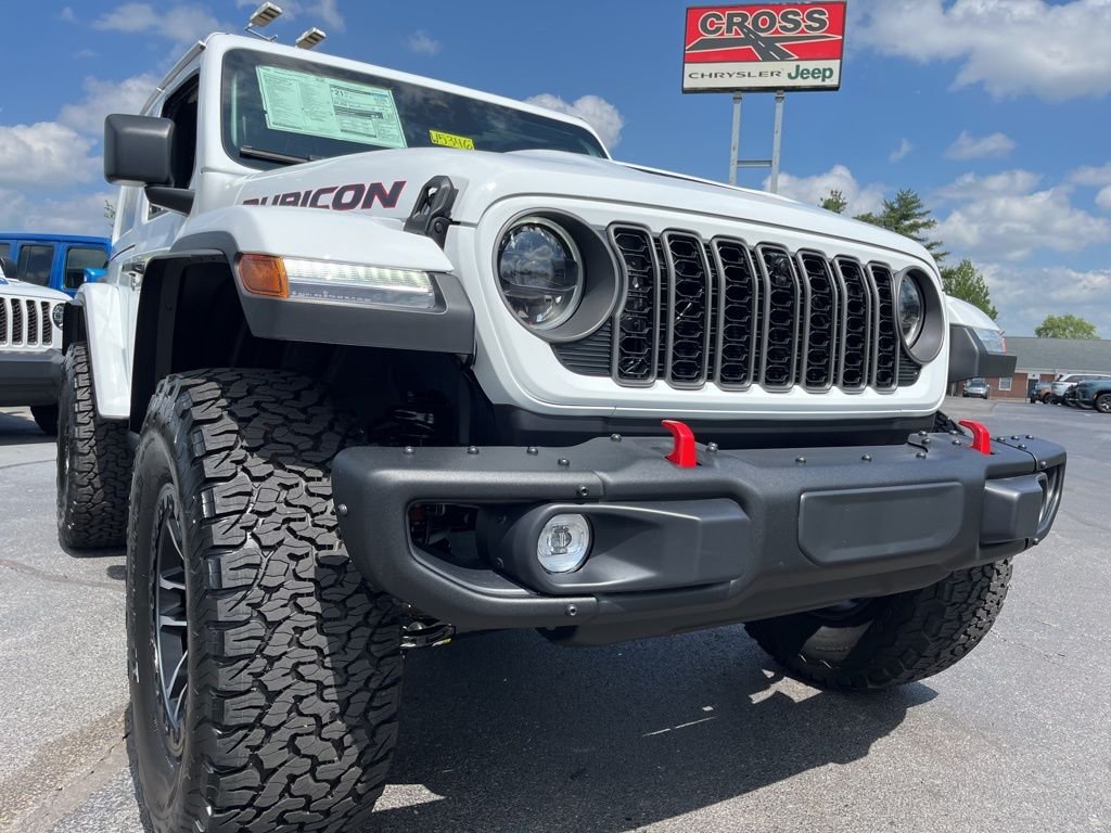 New 2026 Bright White Clear-Coat Exterior Paint Jeep Rubicon X image 50