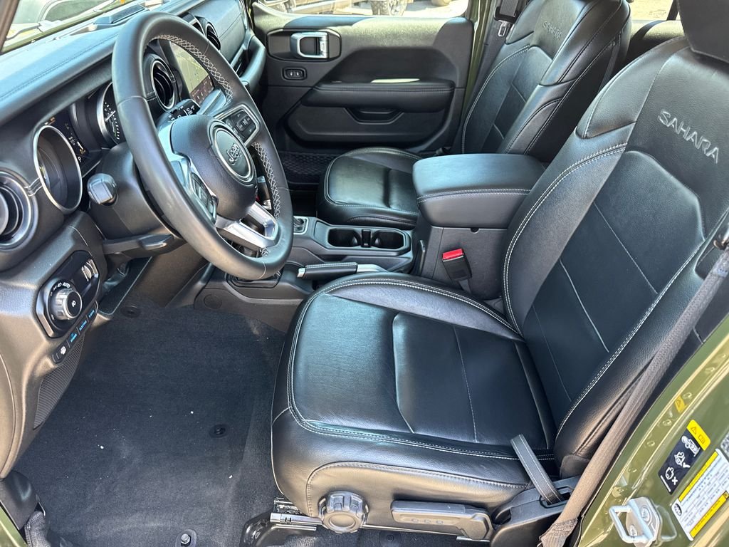 Used 2023 Green Jeep Sahara 4xe image 26