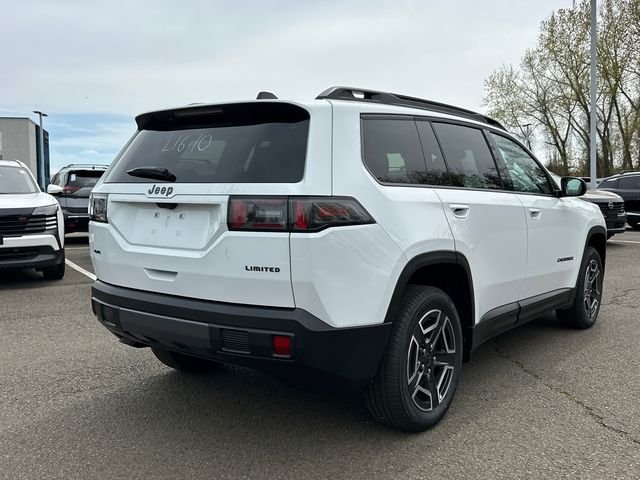 New 2026 Bright White Clear-Coat Exterior Paint Jeep Limited image 2