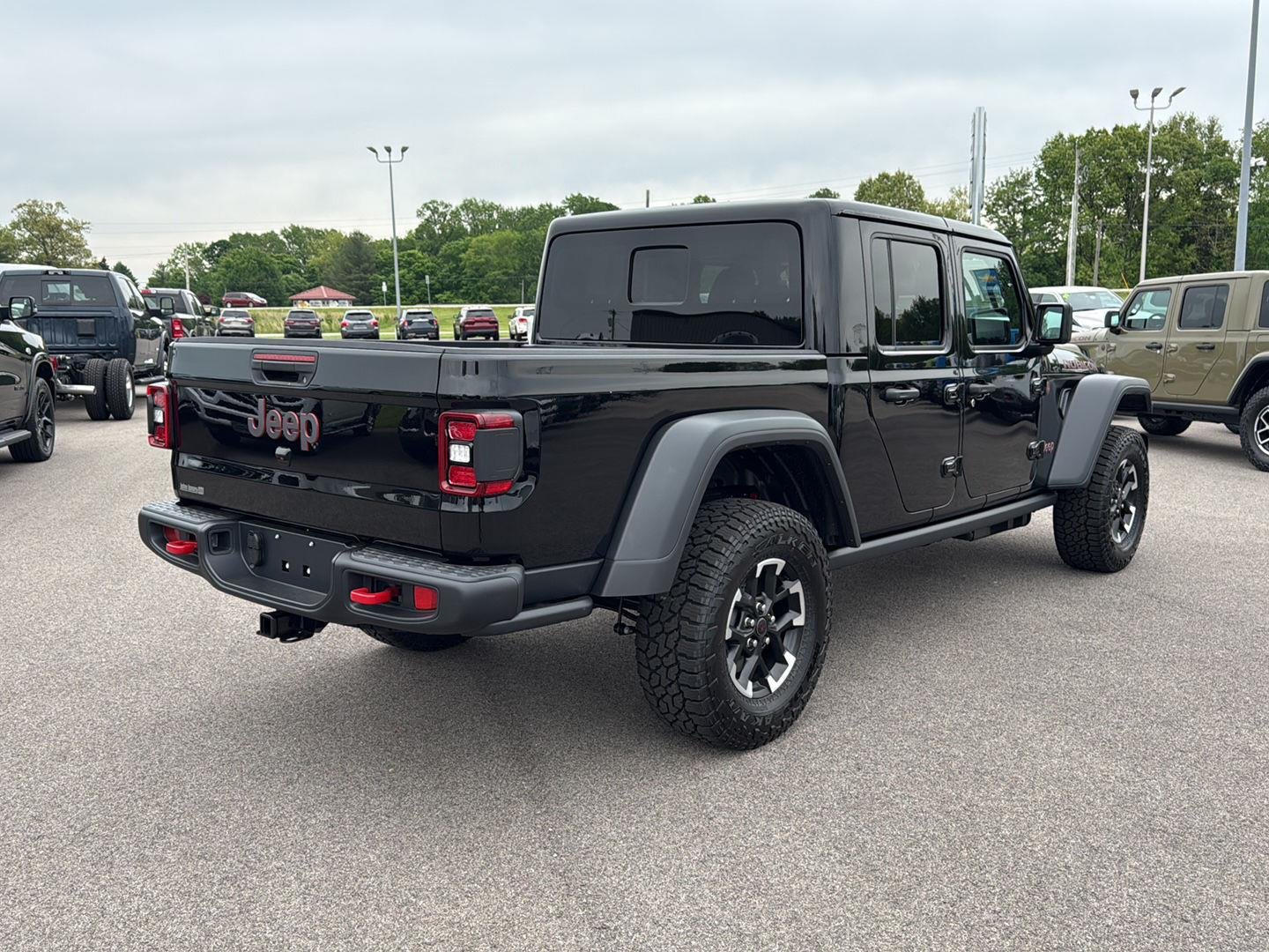 New 2026 Black Clear-Coat Exterior Paint Jeep Rubicon image 16