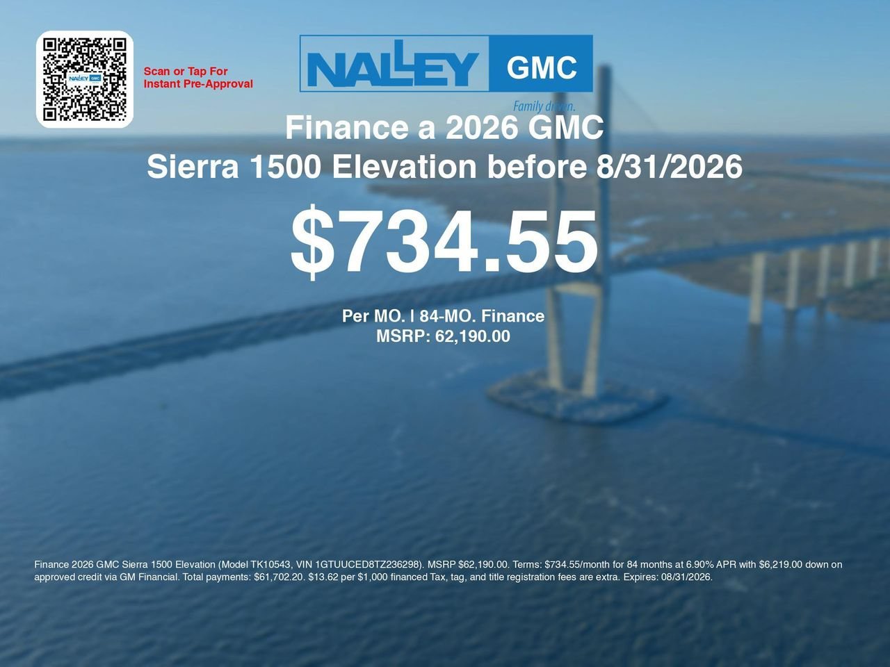 New 2026 Summit White GMC Elevation image 6