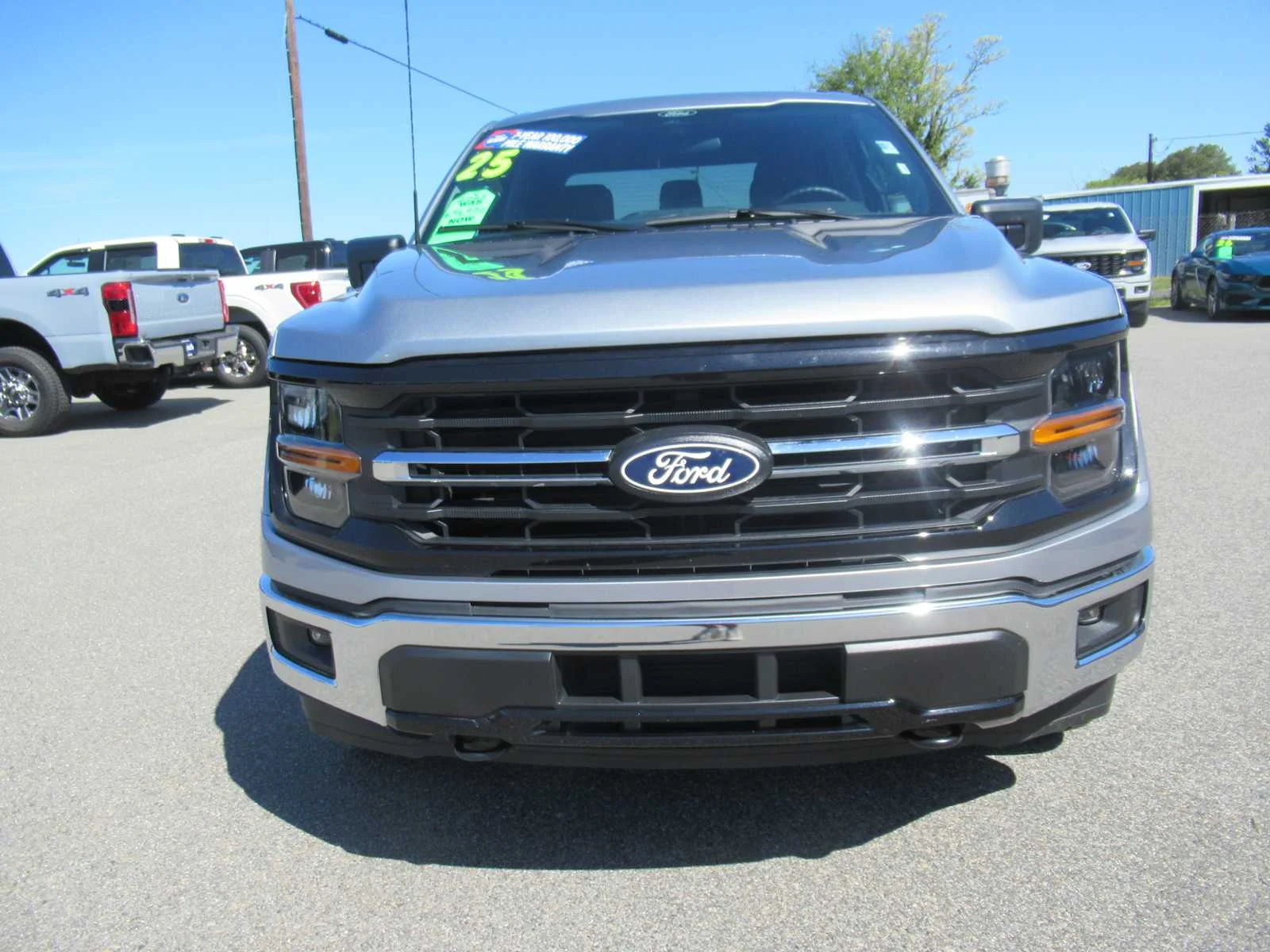 Certified Used 2025 Iconic Silver Ford XLT image 3