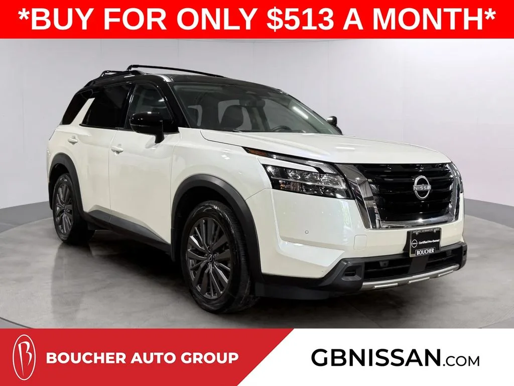 Certified Used 2024 Pearl White Tricoat/Super Black Nissan SL image 1