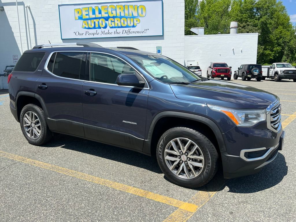Certified 2019 GMC Acadia SLE-2 with VIN 1GKKNLLAXKZ254740 for sale in Westville, NJ