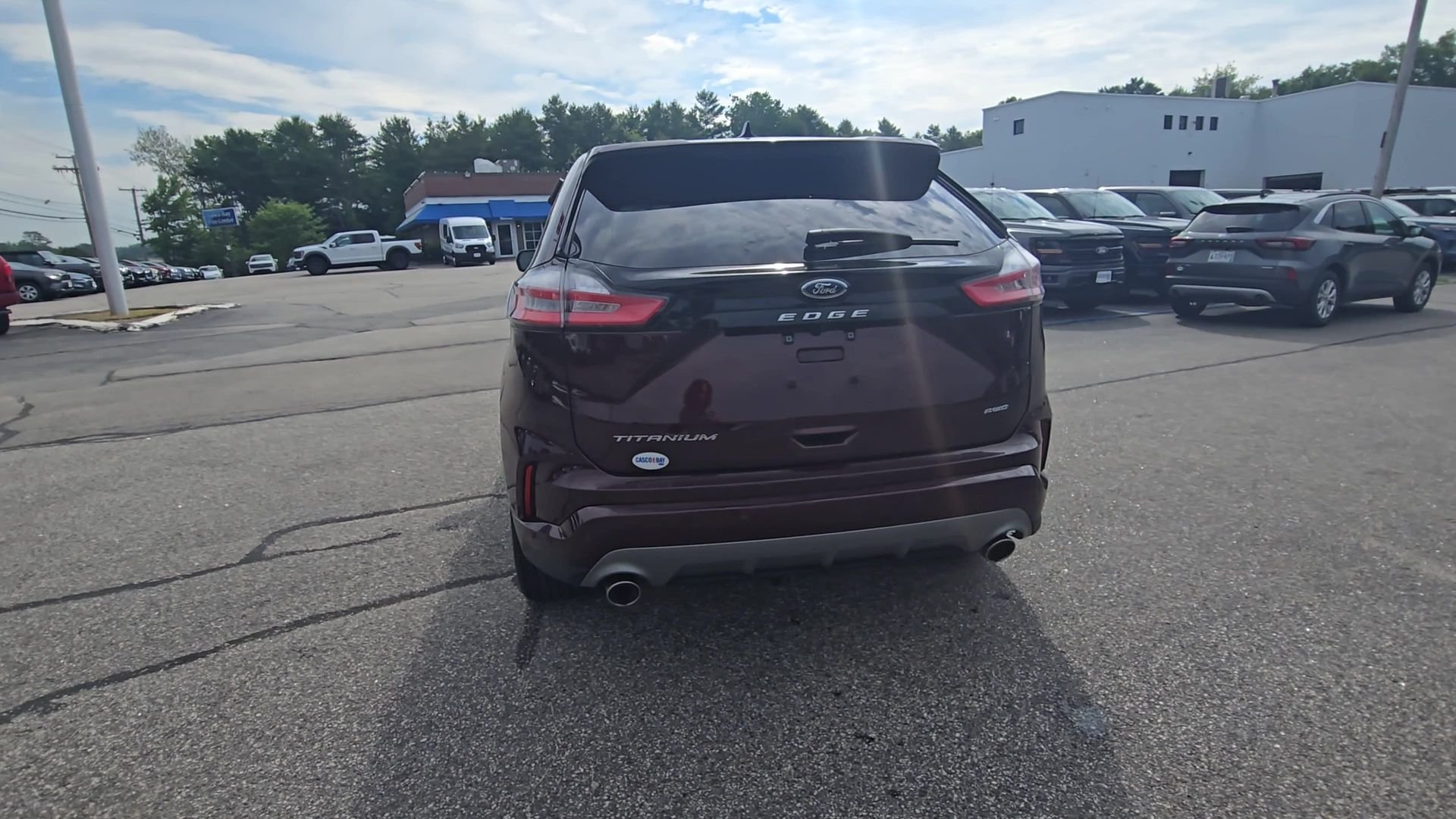 Used 2024 Burgundy Ford Titanium image 19