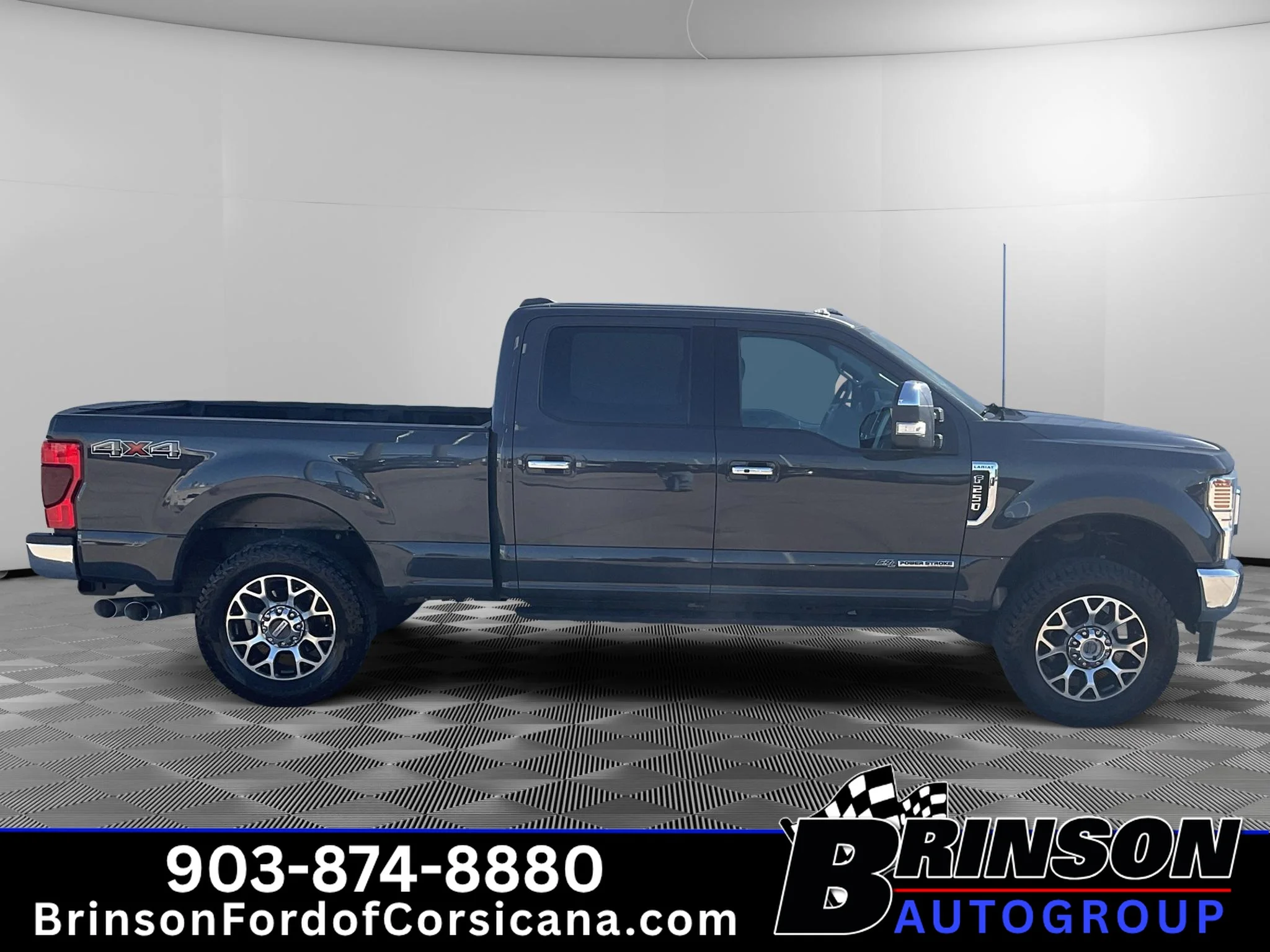 Used 2021 Lithium Gray Metallic Ford LARIAT image 8