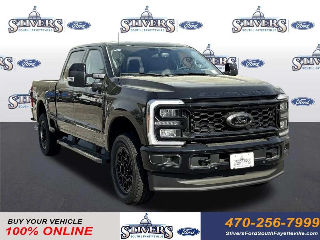 New 2026 Black Ford Lariat image 1