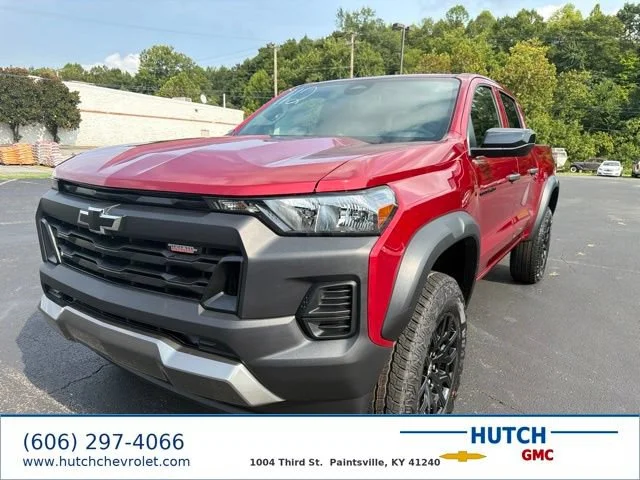 New 2026 Radiant Red Tintcoat Chevrolet Trail Boss image 1