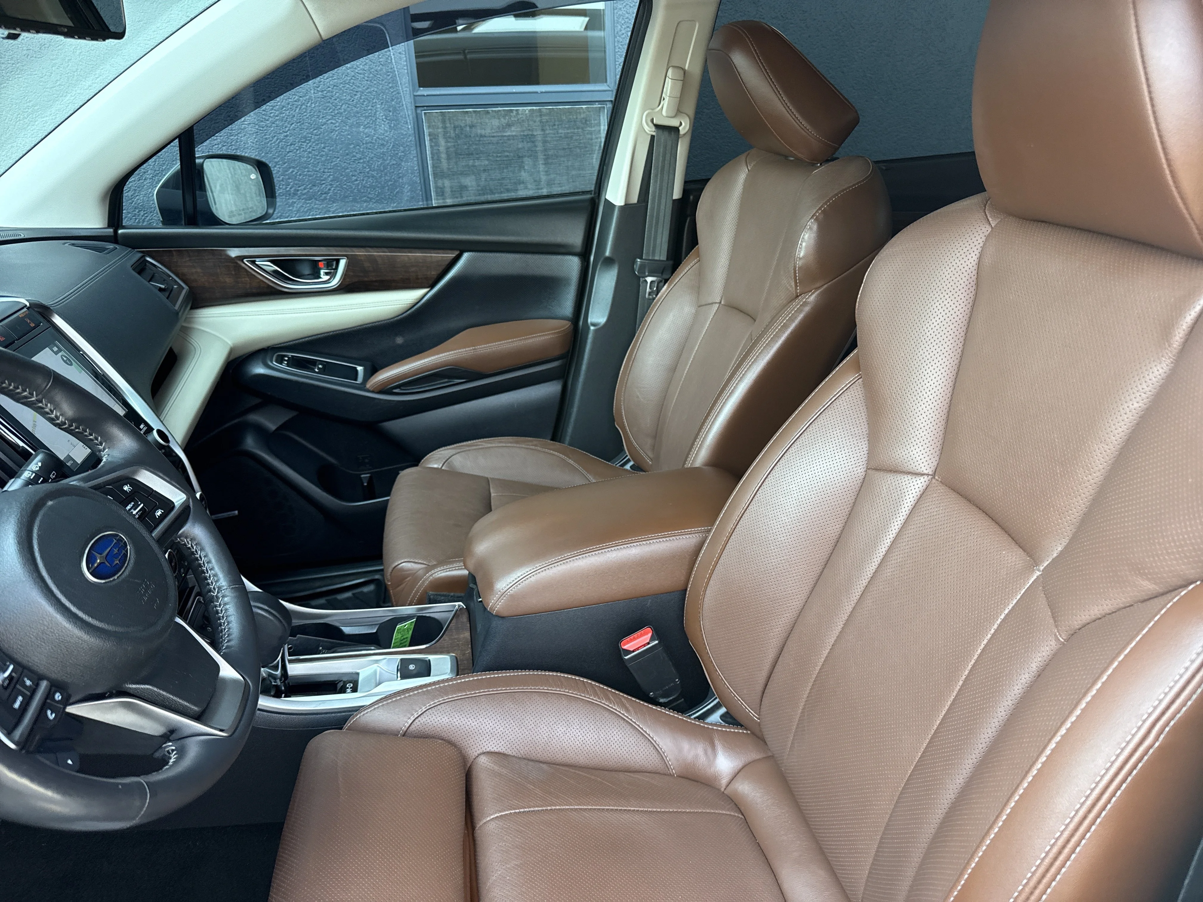 Used 2019 Crystal White Pearl Subaru Touring AWD image 5