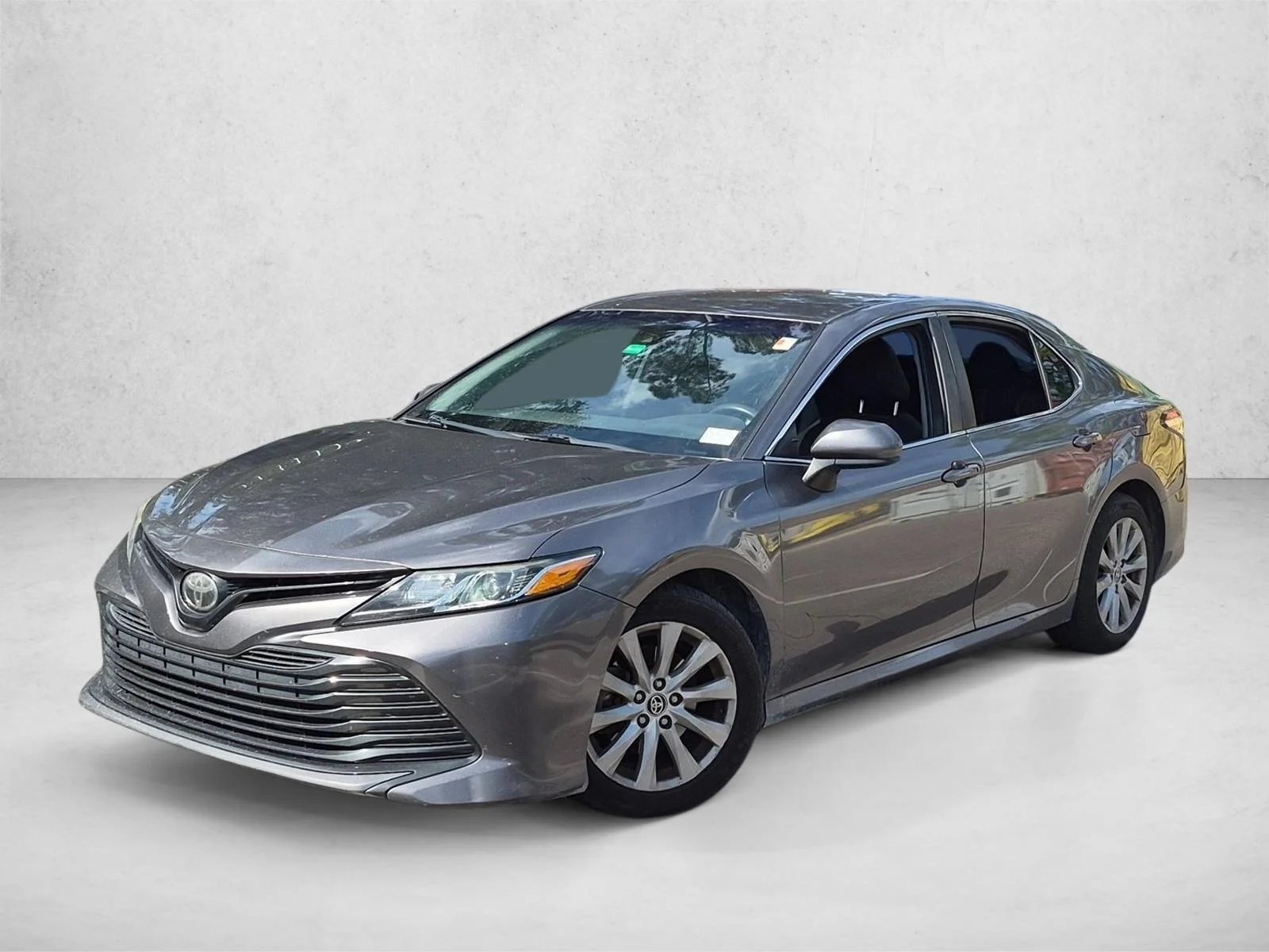 Used 2020 Predawn Gray Mica Toyota LE image 1