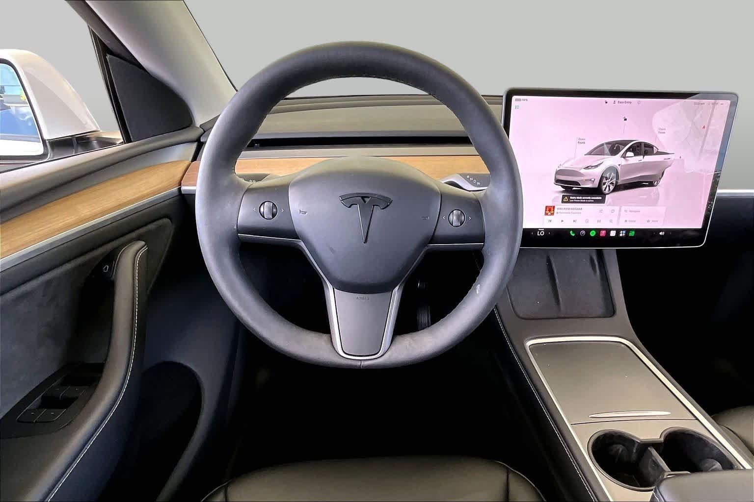 Used 2024 Pearl White Multi-Coat Tesla Long Range image 5