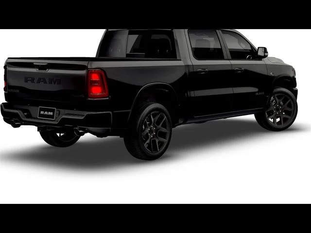 New 2026 Diamond Black Crystal Pearl-Coat Exterior Paint RAM Laramie image 2