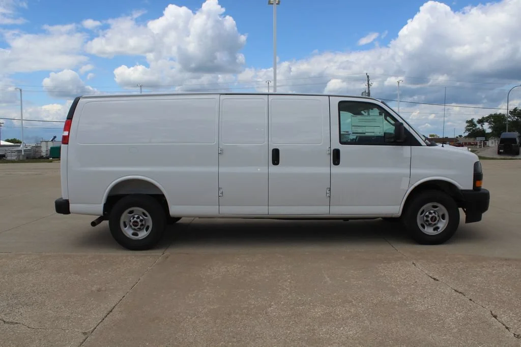 New 2026 Summit White GMC Work Van image 2