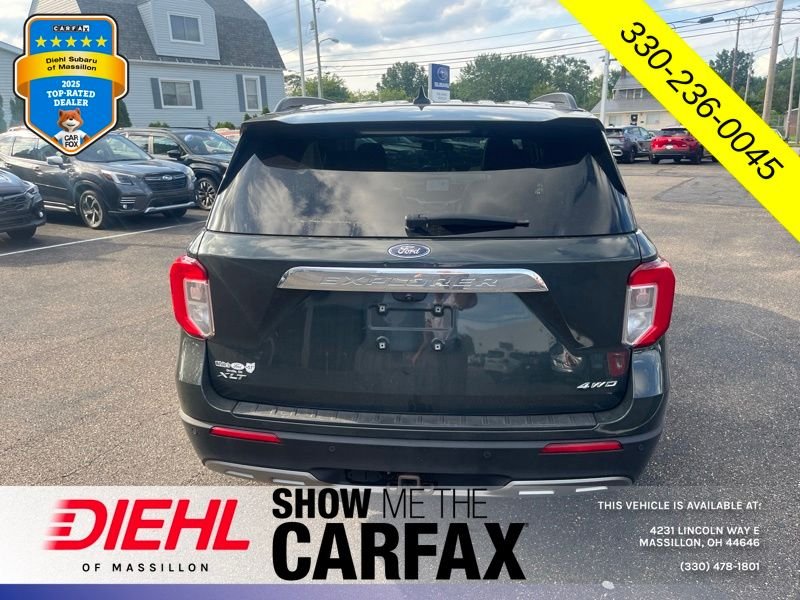 Used 2022 Green Ford XLT image 3