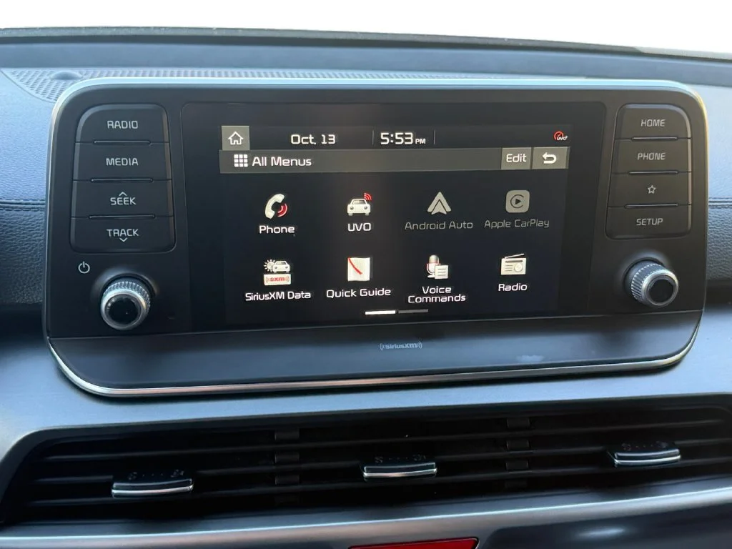 Used 2021 Black Kia S image 13