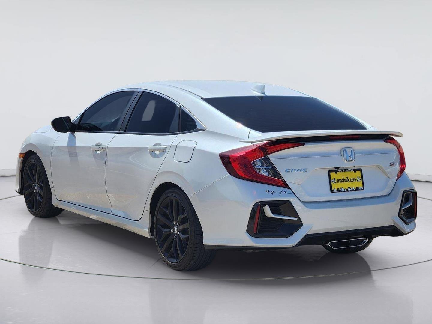 Certified Used 2020 Platinum White Pearl Honda SI image 4