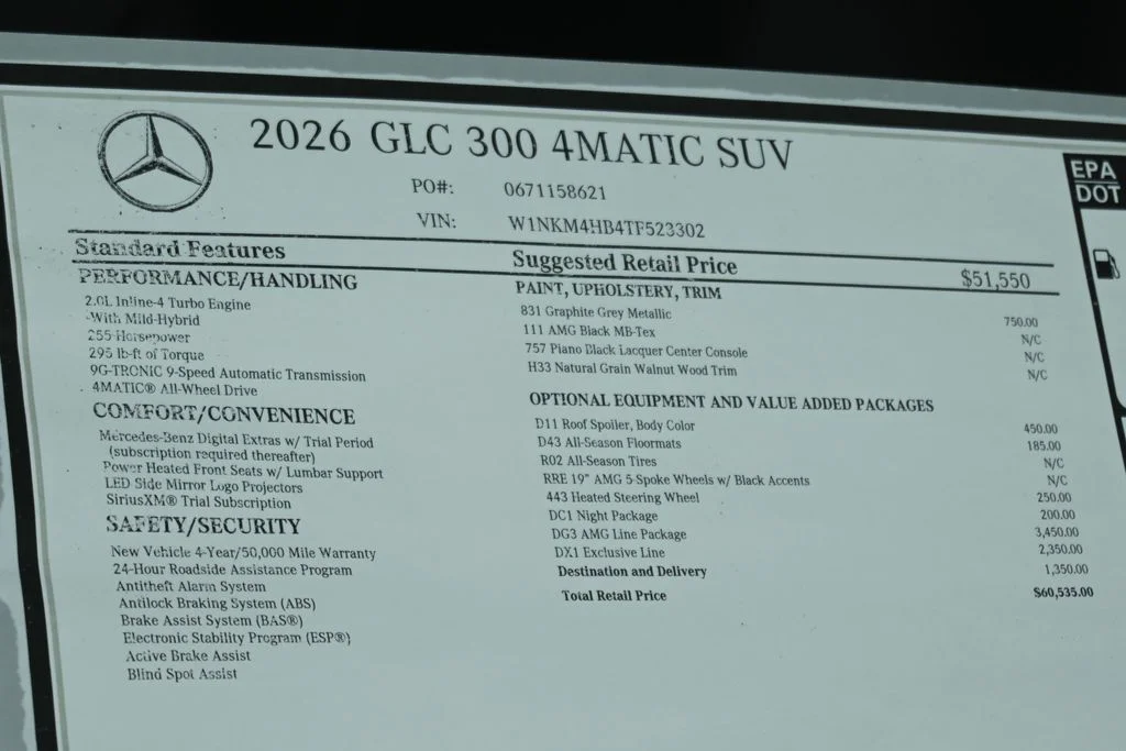 Used 2026 Gray Mercedes-Benz GLC 300 image 29