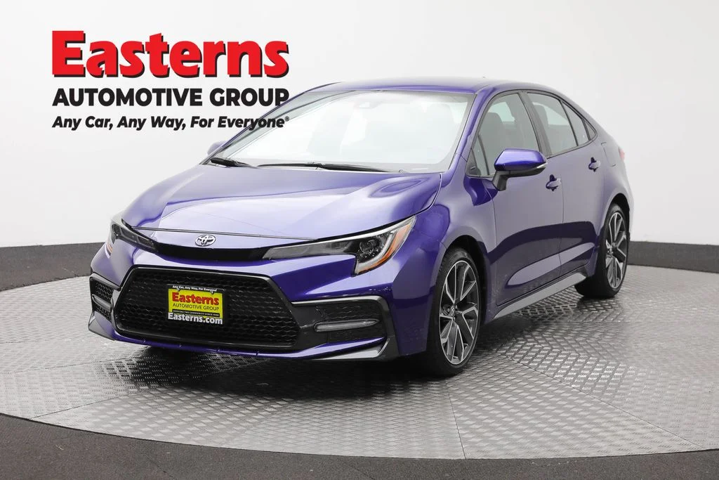 Used 2022 Blue Toyota SE image 1