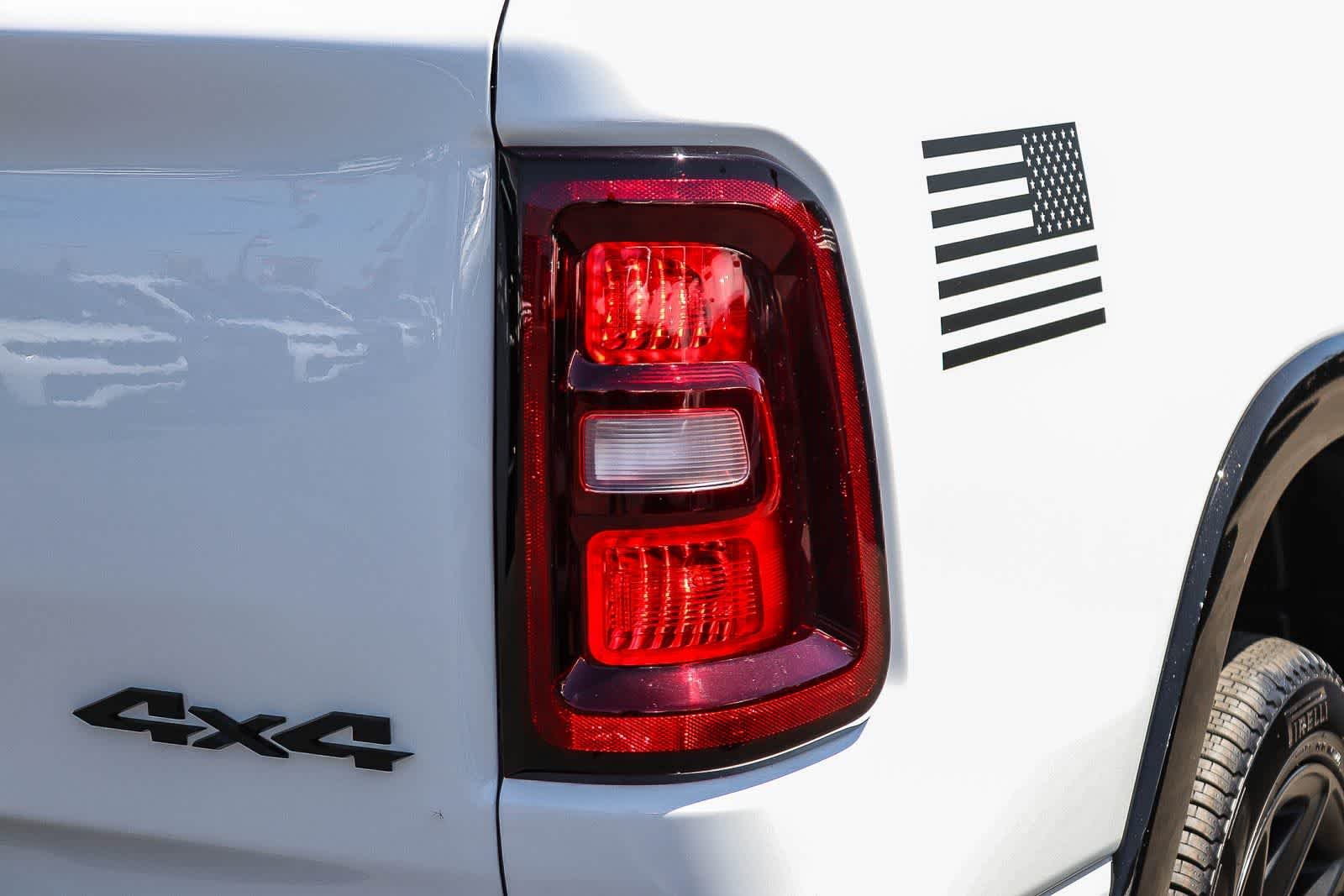 New 2026 Bright White Clear-Coat Exterior Paint RAM Laramie image 7