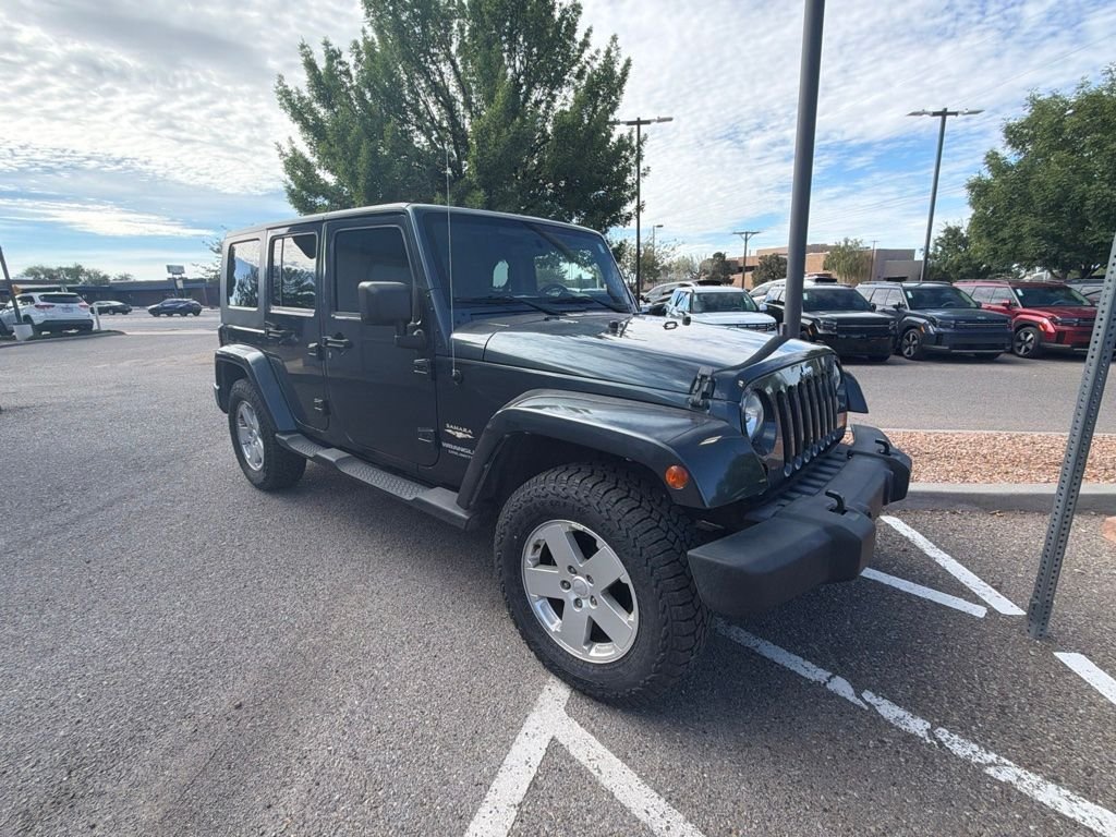 Used 2007 Blue Jeep Unlimited Sahara image 3