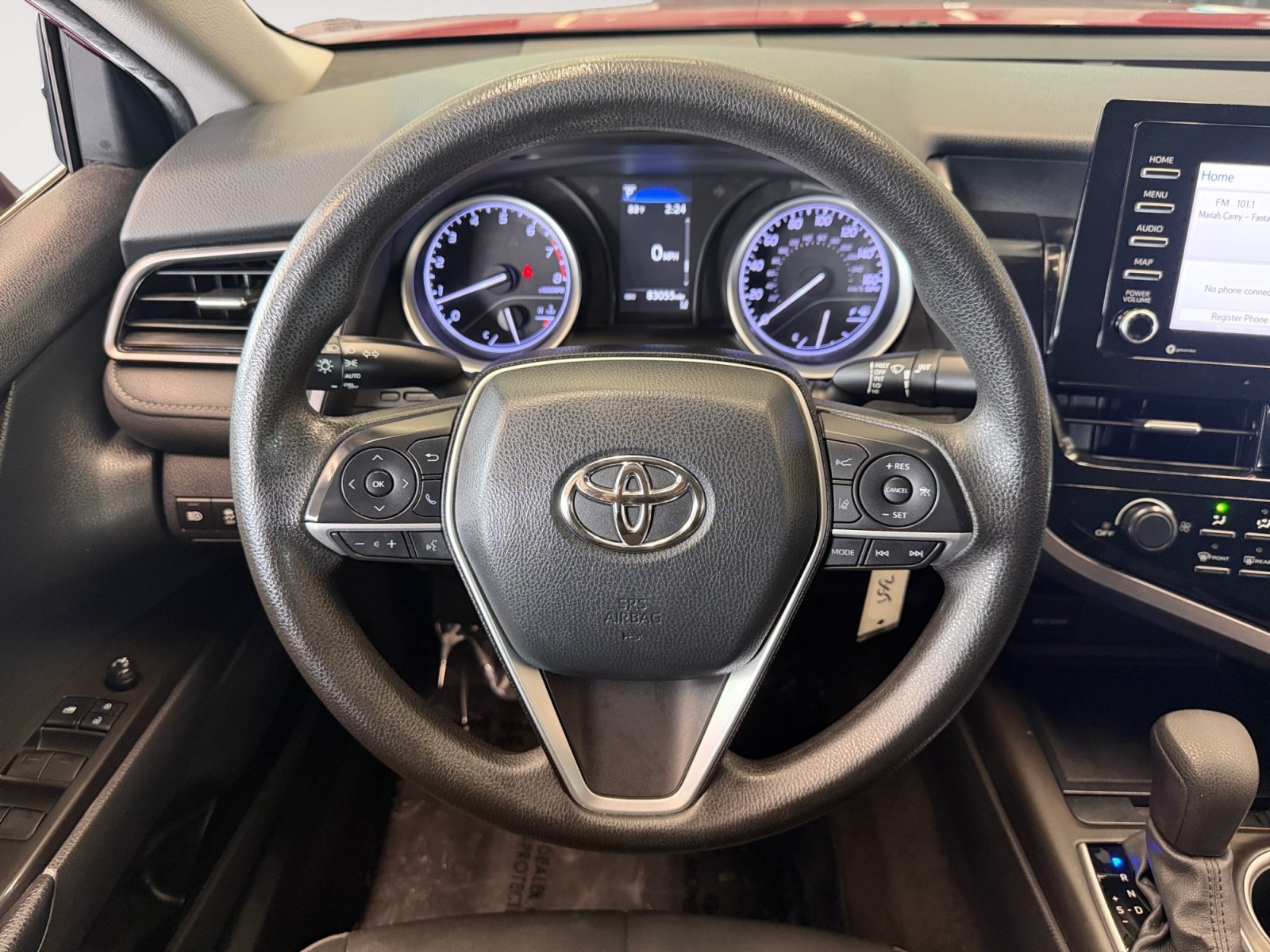 Used 2021 Supersonic Red Toyota LE image 14