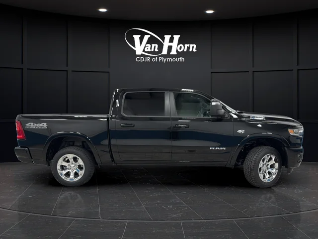 New 2026 Diamond Black Crystal Pearlcoat RAM Big Horn/Lone Star image 8
