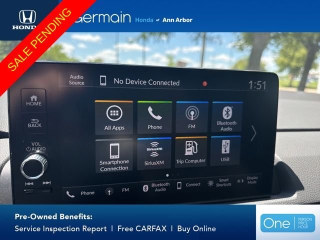 Certified Used 2024 Canyon River Blue Metallic Honda 1.5T AWD EX-L image 27