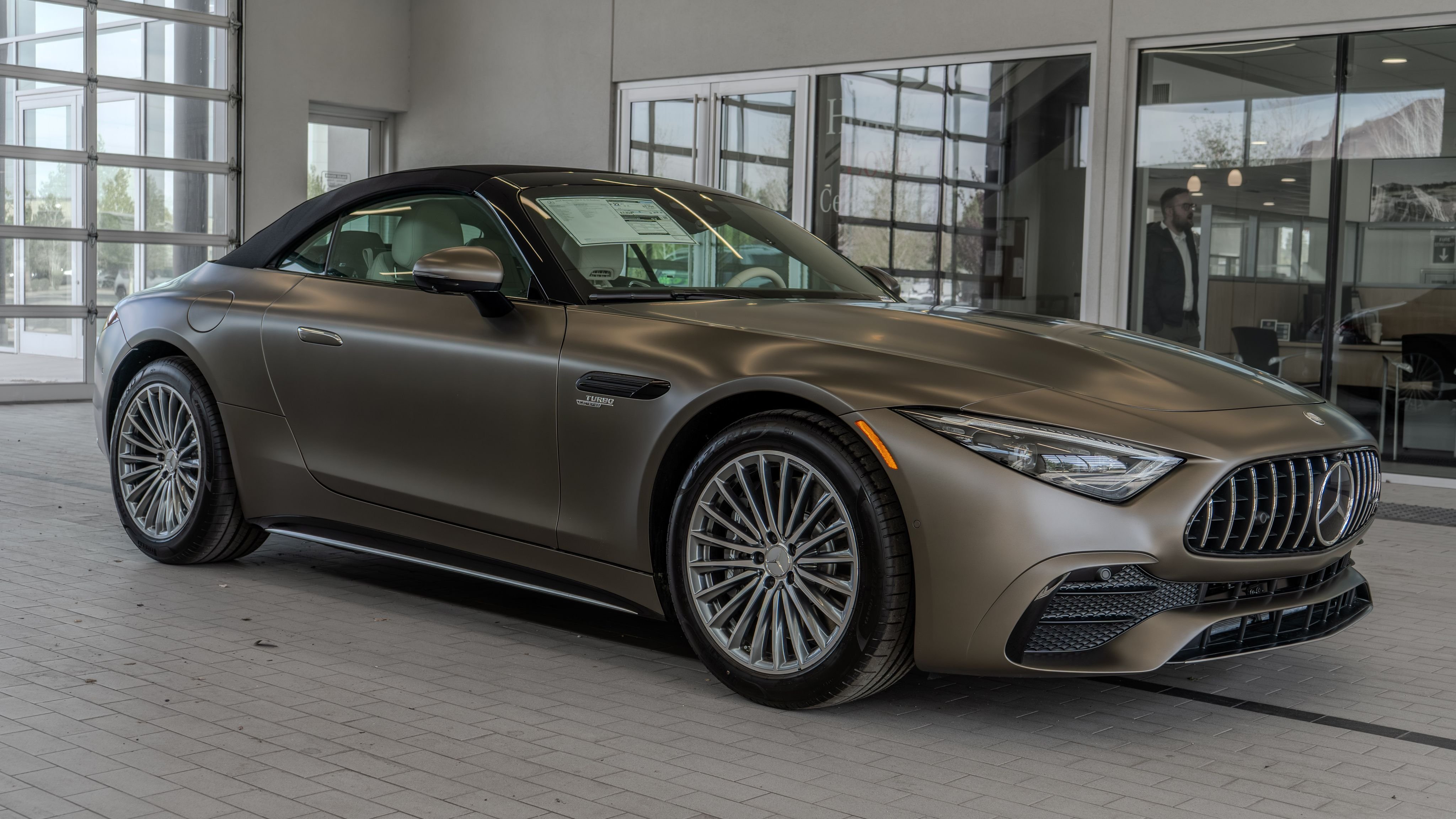 New 2026 Monza Grey Magno Mercedes-Benz SL 43 AMG® image 37