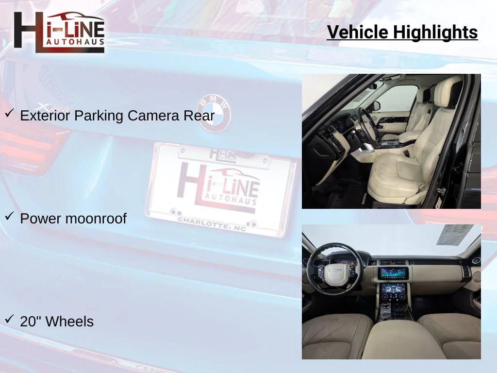 Certified Used 2019 Black Land Rover 3.0L V6 Supercharged HSE image 24