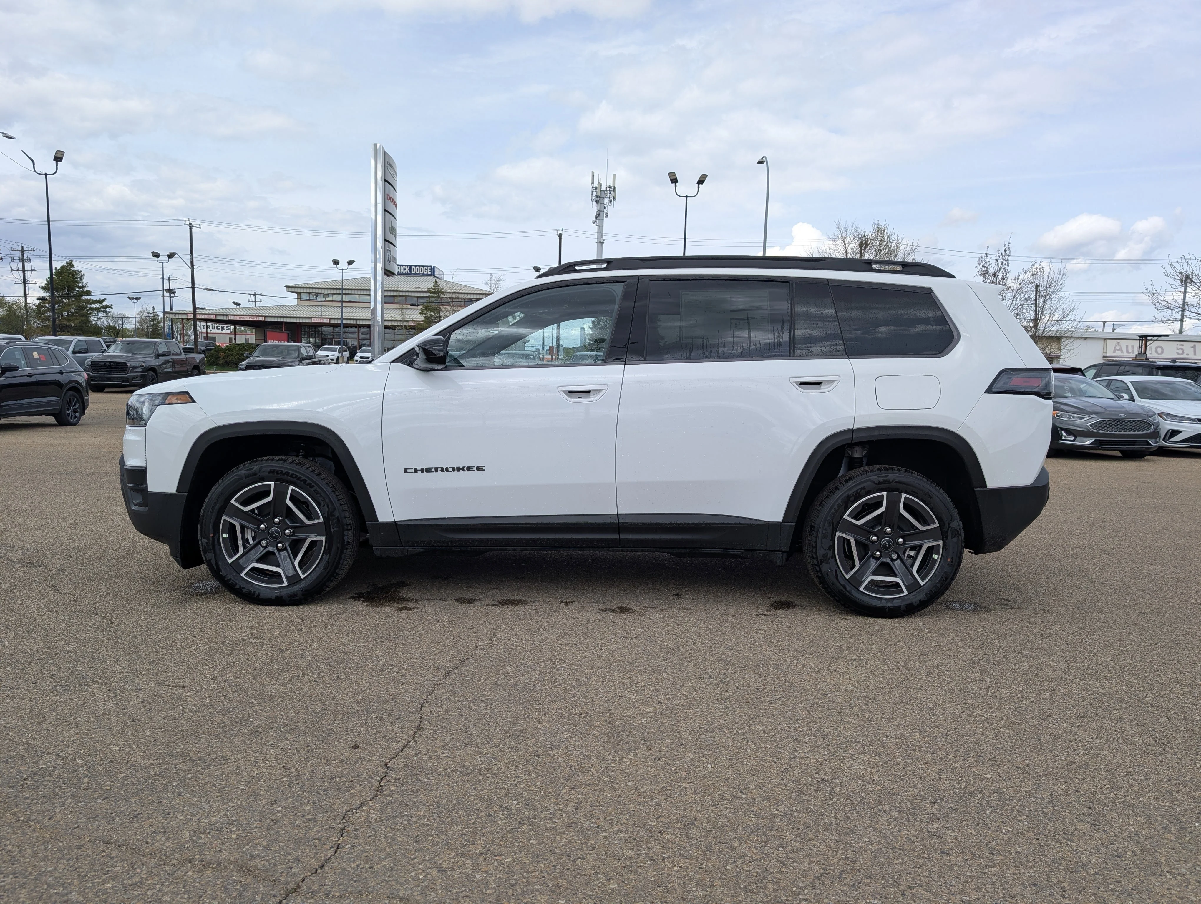 New 2026 Bright White Jeep Laredo image 3